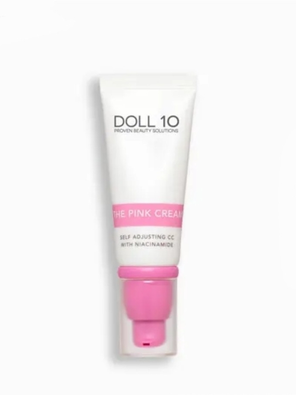 Doll 10 Pink Cream Self-Adjusting CC Cream Shade 1 Fair-Medium BNIB